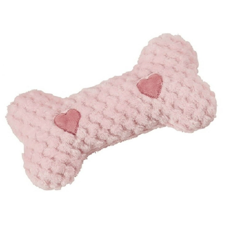 Warming Hug Dog Soft Plush Bone Toy Soothing Lavender Scented with