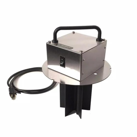 Warming Wedge for Quickly Heating Caramel, Silver