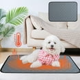 thumbnail image 1 of Warming Winter Heated Pad for Dogs Cats Indoor Outdoor Washable Gray, 1 of 6