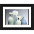 thumbnail image 1 of Warminski 18x13 Black Ornate Wood Framed with Double Matting Museum Art Print Titled - In A Row II, 1 of 4