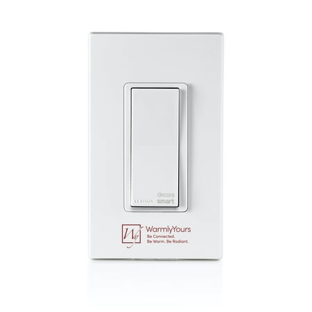 WiFi Smart Switch Control for Electric Towel Warmers and Radiant Panels – Hardwired 15A – Works with Alexa, Google Home, Apple HomeKit, SmartThings – Remote & Voice Control (GK16-30090-0003)