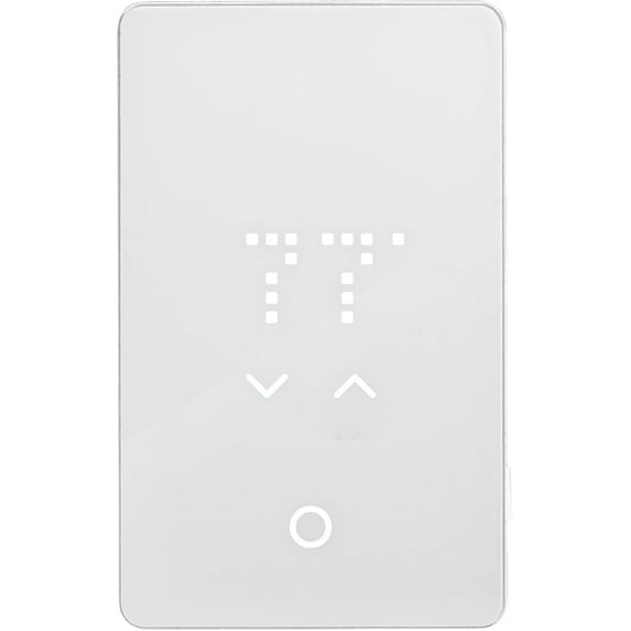 WarmlyYours nTrust 2.0 Radiant Heating Nonprogrammable Thermostat with LED Display and Floor Sensor, Dual Voltage 120V/240V, cULus Listed