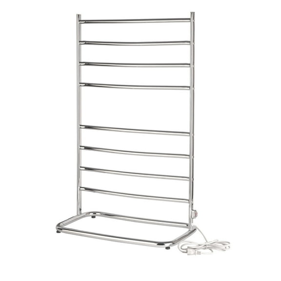 Warmrails Hyde Park Towel Warmer, Height 38 inch x Width 23.6 inch, Chrome Finish - Model WHC