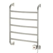 Warmrails Regent Wall Mount Towel Warmer, Chrome, 25.25-Inch Height, 25.5 inch Width, Plug In or Direct Wire   Model HSRC