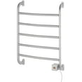 thumbnail image 1 of Warmrails Regent Wall Mount Towel Warmer, Nickel, 25.25-Inch Height, 25.5 inch Width, Plug In or Direct Wire – Model HSRS, 1 of 6