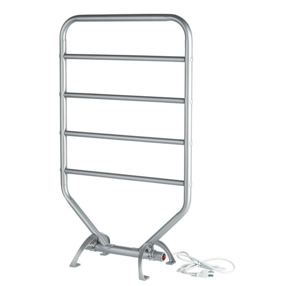 Warmrails Traditional Towel Warmer, Height 34 inch x Width 20.75 inch, Nickel Finish - Model RTS