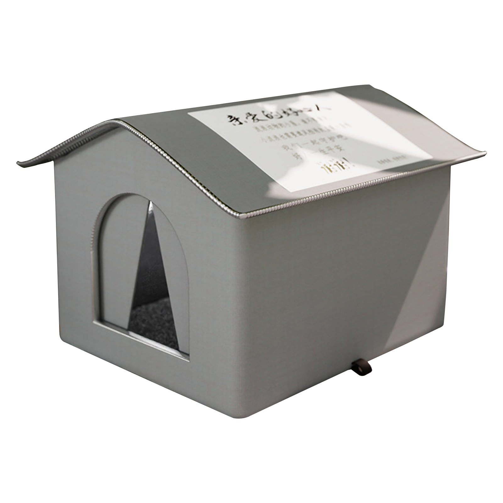 Warmth Cats House Waterproof and Cold Prevent Nest for Strays Cats Great for Outdoor Garden Yard Patios Use Shelter Supply