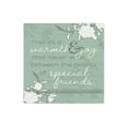 thumbnail image 1 of Warmth Joy Special Friends Soft Sage 12 x 12 Wood Wall Sign Plaque, 1 of 4