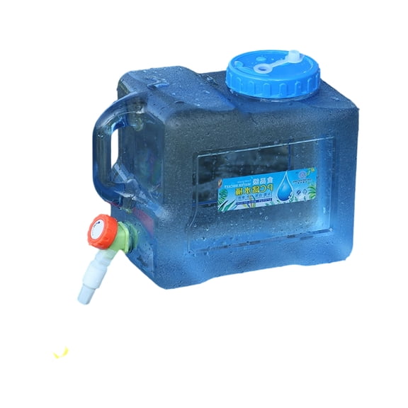 Warmth Resistant PC Water Storage Bucket With Not Spill Ejector Ideal For Family Use Automobile Adventure