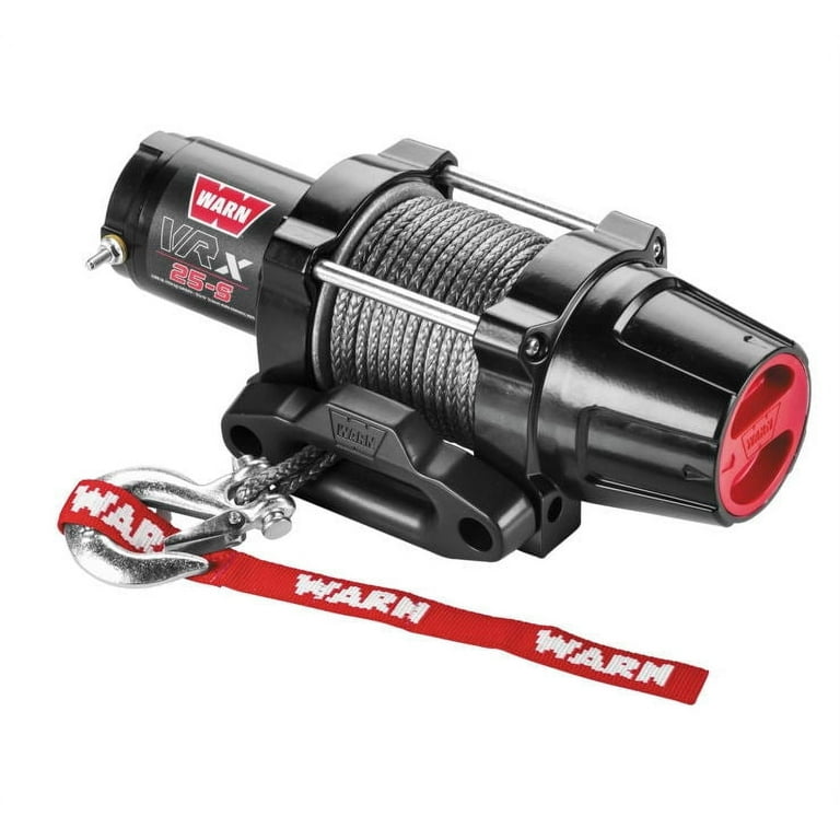 Warn 101020 VRX 2500-S Winch with Synthetic Rope 