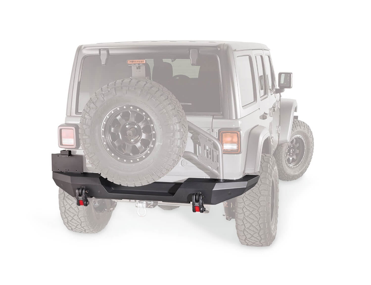 BUMPER JEEP REAR Fits select: 2018-2019 JEEP WRANGLER UNLIMITED, 2021 JEEP WRANGLER UNLIMITED SPORT