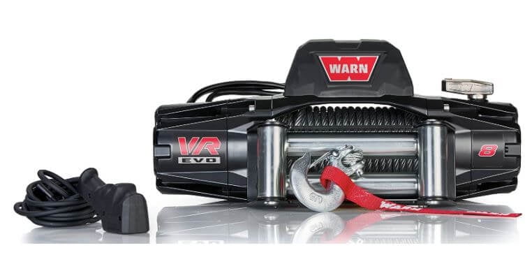 Warn 103250 VR EVO 8 Winch Fits select: 1992-2008 FORD F150, 1999-2013 CHEVROLET SILVERADO