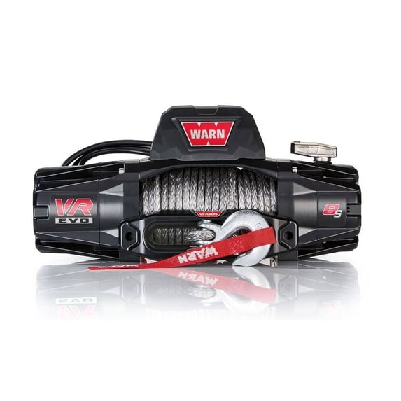 Warn - 103251 - VR EVO 8-S STANDARD DUTY 8,000LB WINCH WITH SYNTHETIC ROPE Fits select: 1992-2008 FORD F150, 1999-2013 CHEVROLET SILVERADO