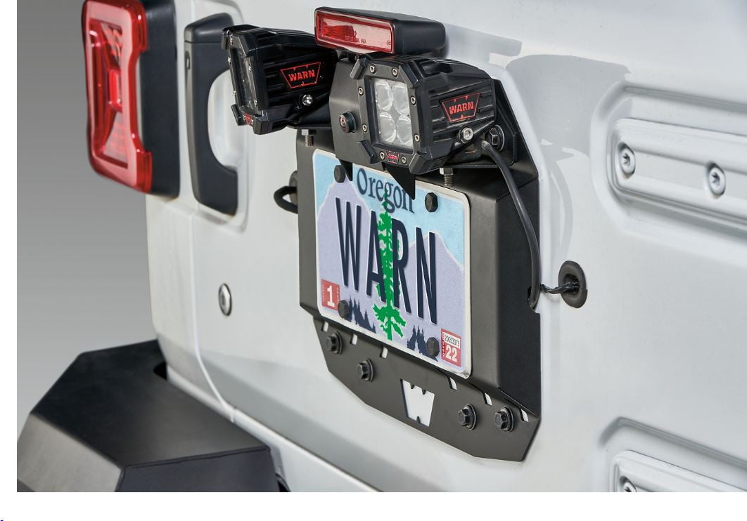 Warn 104070 Winch Delete Plate WINCH MOUNT ACCESSORIES