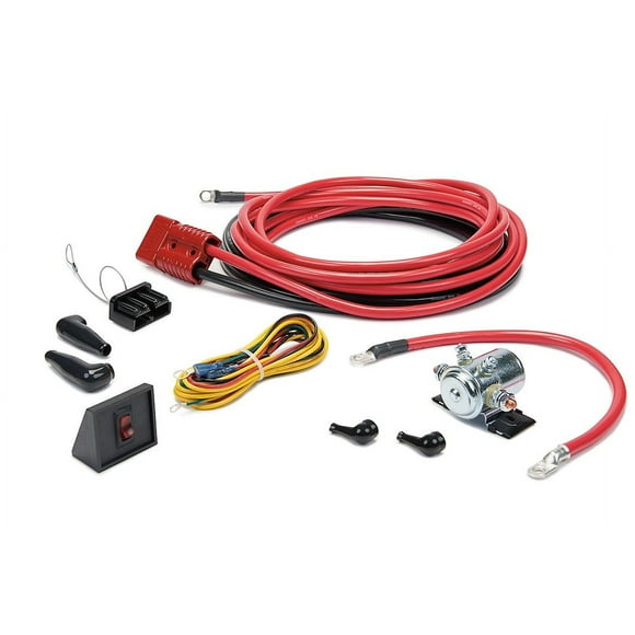 Warn 32966 Winch Pwr Cable Connect to Rear Mount Portable Winch 24' Pwr Lead