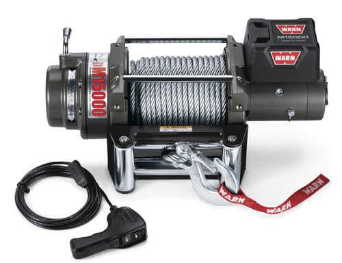 Warn 478022 M15 Series 24V Heavyweight Winch - 15,000 lbs. Capacity -Each Fits select: 1999-2013 CHEVROLET SILVERADO, 1999-2003 FORD F150