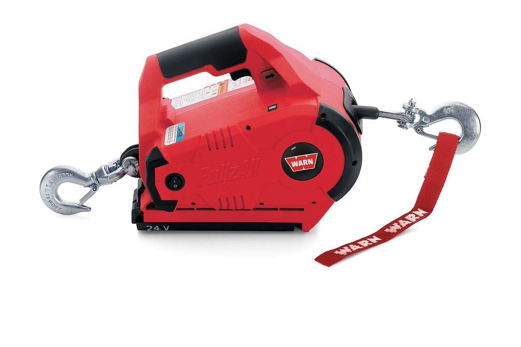 Warn 885005 1000 lbs. Cordless 24-volt Electric Power Winch 