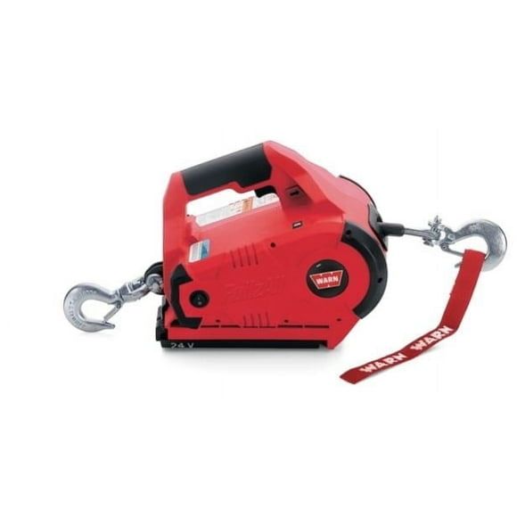Warn 885030 Winch Lifting/Pulling Cordless 24V DC 1000 lb Pull 15' Wire Rope