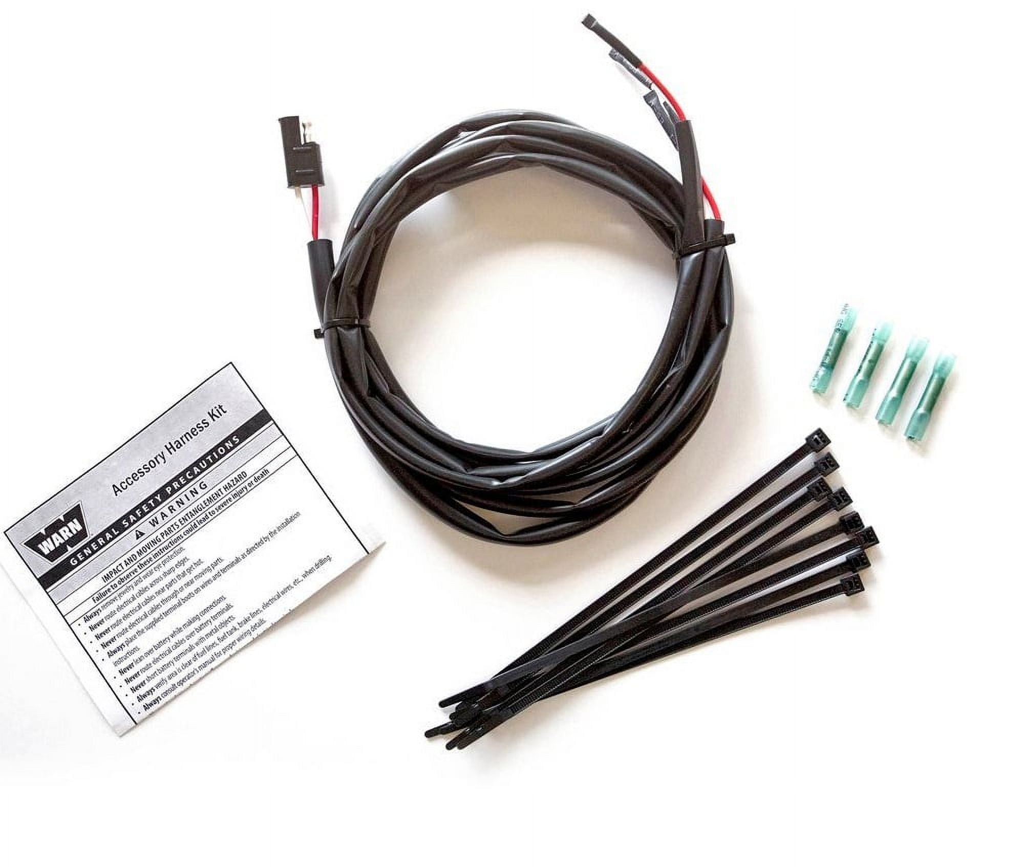 Warn 93373 Driving/ Fog Light Wiring Harness WIRING HARNESS 