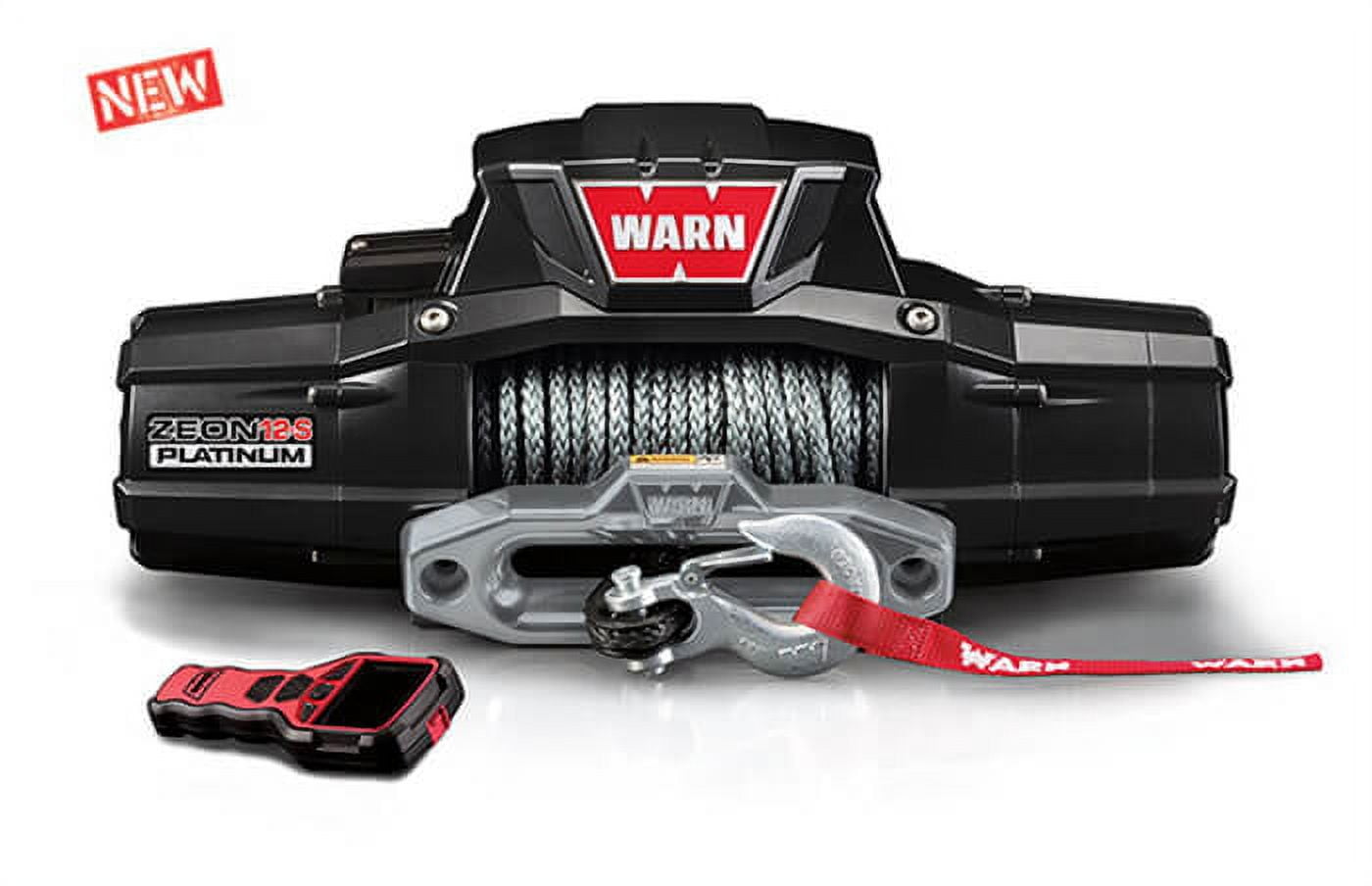 Warn 95960 ZEON ® 12-S Platinum Winch WINCHES Fits select: 2015-2020 FORD F150, 2014-2019 CHEVROLET SILVERADO