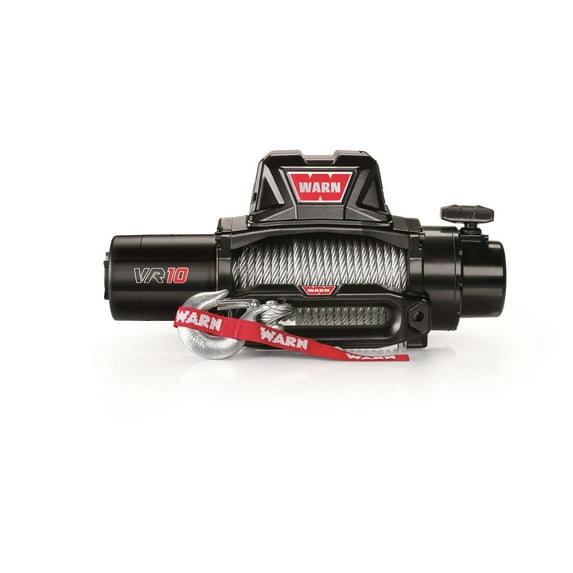 Warn 96810 Standard Duty Winch; VR10; 10000 lb. Pulling Capacity; 80 ft. of 3/8 in. Steel Rope;