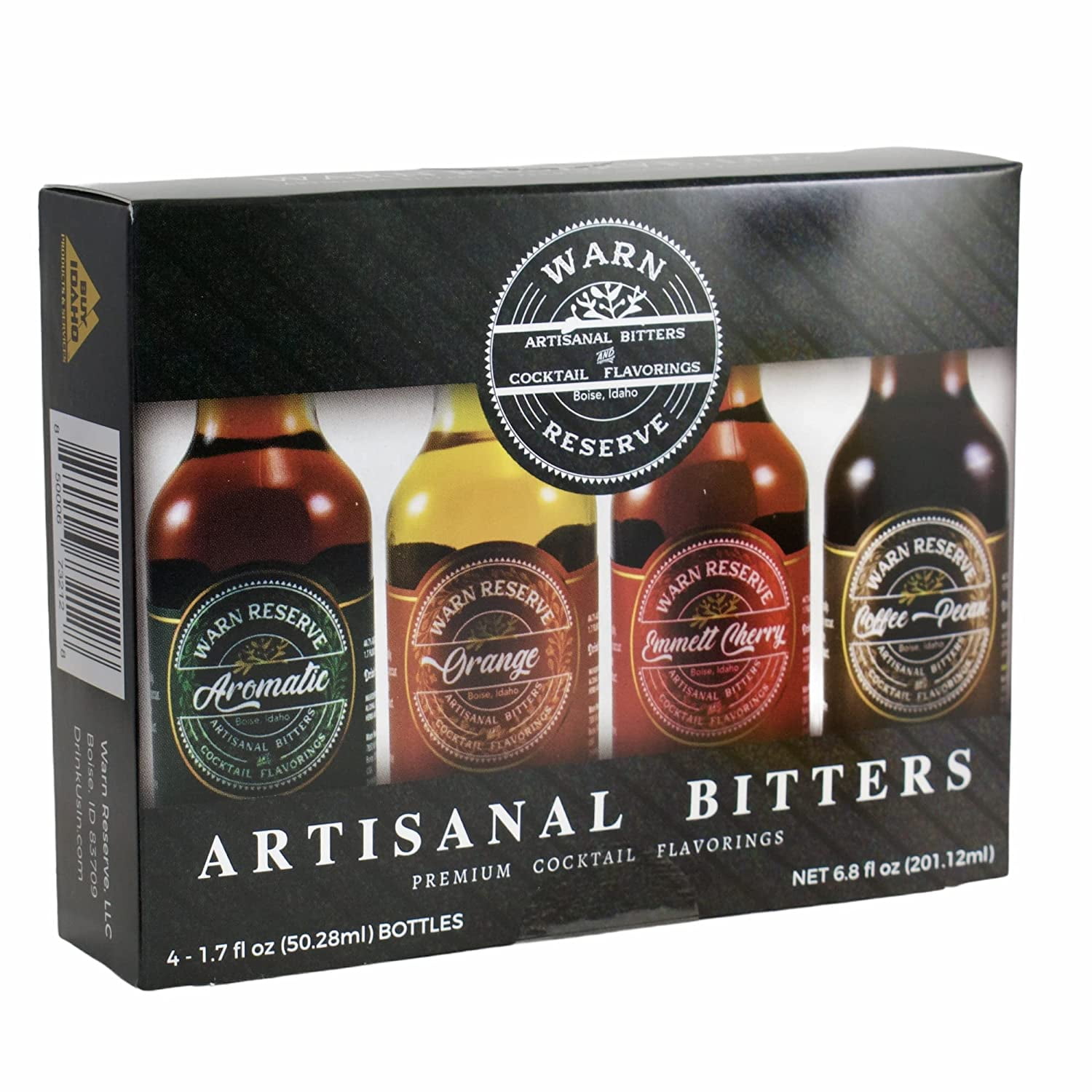 Warn Reserve Cocktail Bitters Set, Fall Variety - Aromatic, Orange ...