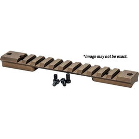 Warne Mountain Tech Rail for Browning X-Bolt, Short Action, Burnt Bronze