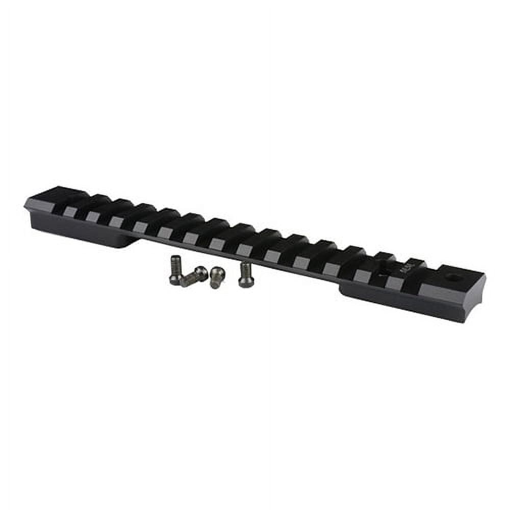 Warne 7666M Mountain Tech Base For Savage Short Action Picatinny/Weaver Style Black Hard Coat Anodized Finish