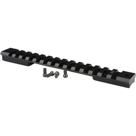 Warne 7675M Mountain Tech Base For Winchester 70 Short Action Picatinny/Weaver Style Black Hard Coat Anodized Finish