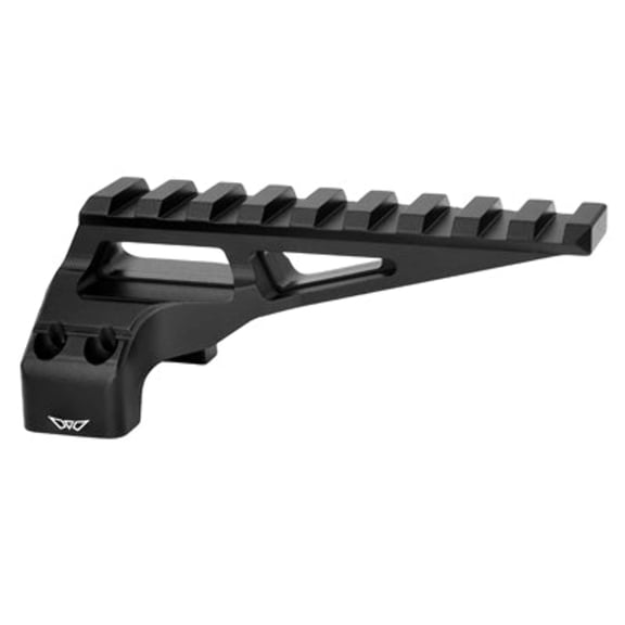 Warne DiviingBoard Mount Black 30 mm