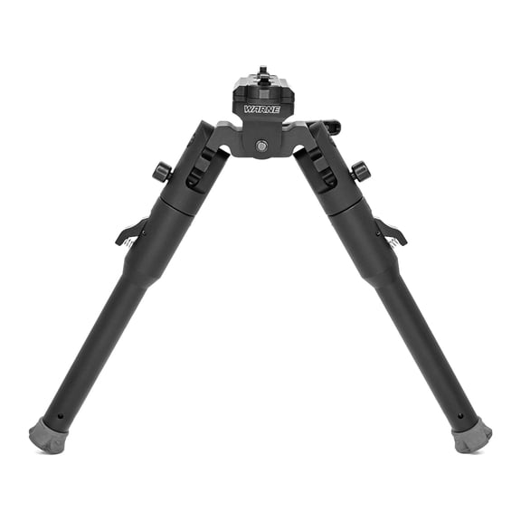 Warne Lite Bipod, Matte Black, M-LOK QD