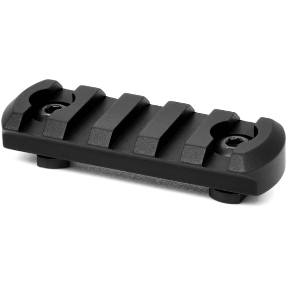 Warne M-LOK 5 Slot Rail, Black