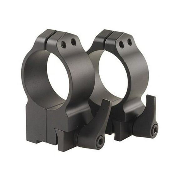 Warne Maxima Steel Rings, 30mm, Ruger M77 & Hawkeye Grooved Receiver, QD, High - Matte