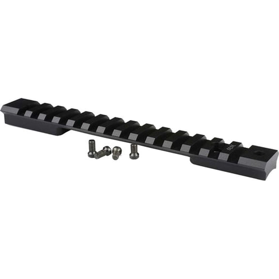 Warne Mountain Tech Rail for Savage, Short Action, 20MOA, 8-40 Screws, Black