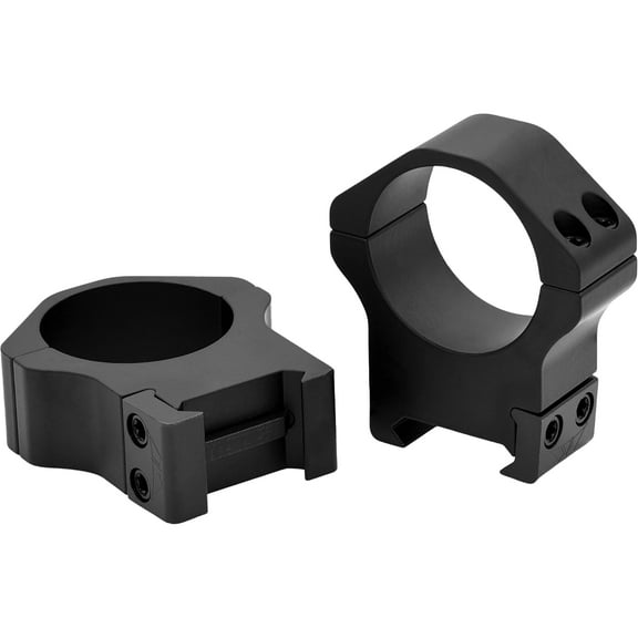 Warne Maxima Horizontal Weaver 34mm Scope Rings Matte Black High
