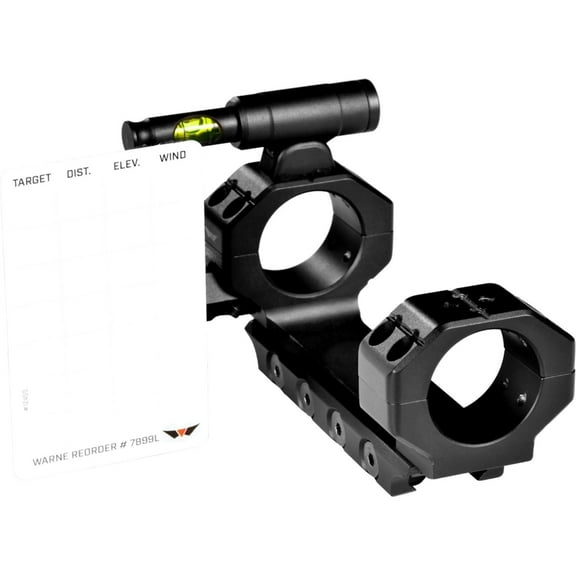 Warne Skyline One Piece Precision Mount Holder for Data Card