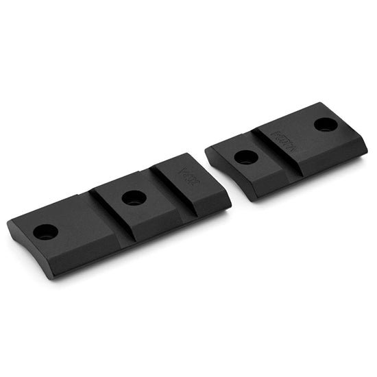 Warne Vapor 2-Piece Aluminum Weaver Scope Base Savage 10/110, Ruger American Centerfire Matte Black