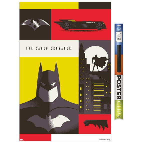 Warner 100th Anniversary - Batman Wall Poster, 22.375" x 34"