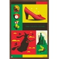 thumbnail image 1 of Warner 100th Anniversary - The Wizard of Oz Wall Poster, 14.725" x 22.375" Framed, 1 of 6