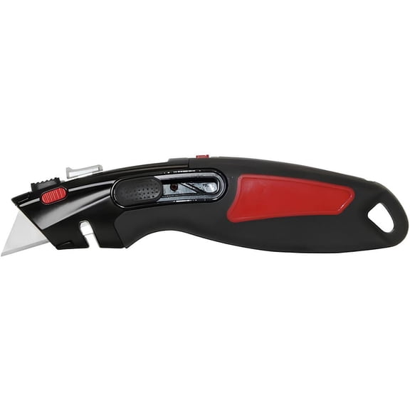 Warner 11181 Auto Lock & Auto Retractable Utility Knife with 1 Blade