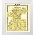 thumbnail image 1 of Warner 15x17 White Modern Wood Framed Museum Art Print Titled - Putnam  Marshall Illinois - Warner 1870, 1 of 4