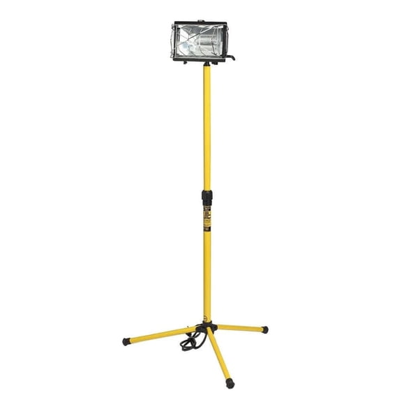 Warner 500W 4-8 Ft. Length 10500 Lumens Halogen Telescopic Work Light