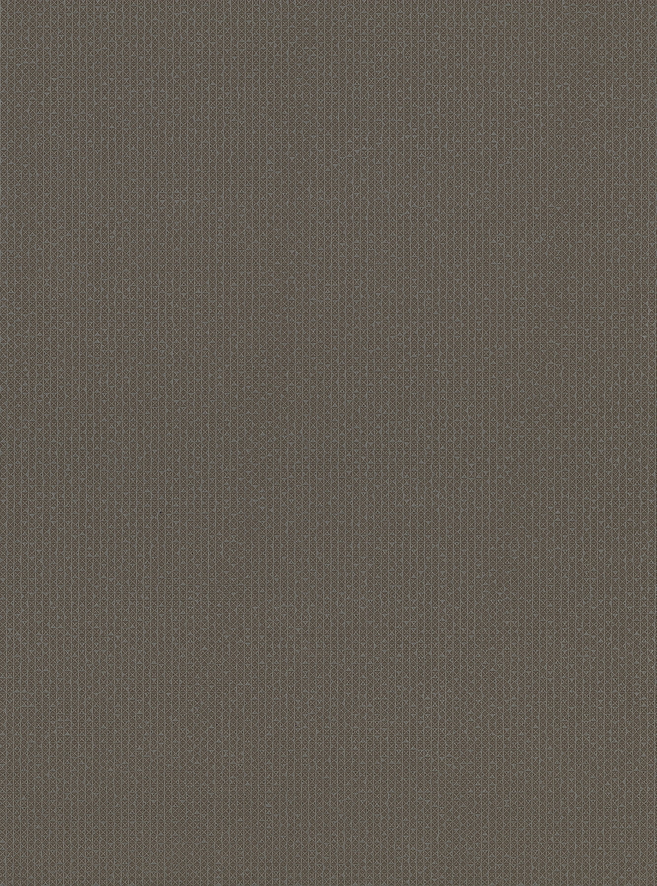 Acute Brown Geometric Vinyl Wallpaper with Silver Accents