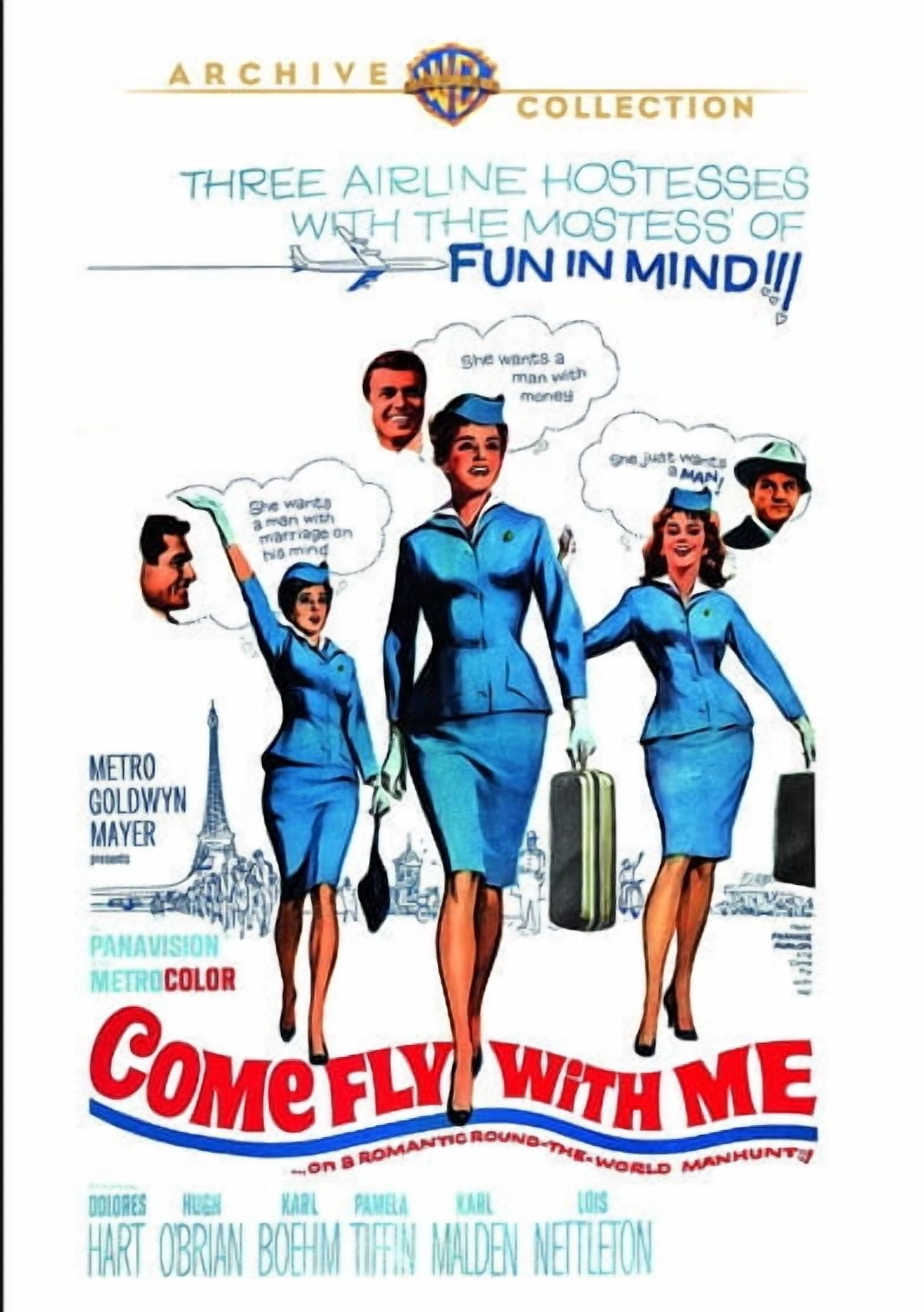 Warner Archives - Come Fly With Me [DIGITAL VIDEO DISC] - Walmart ...