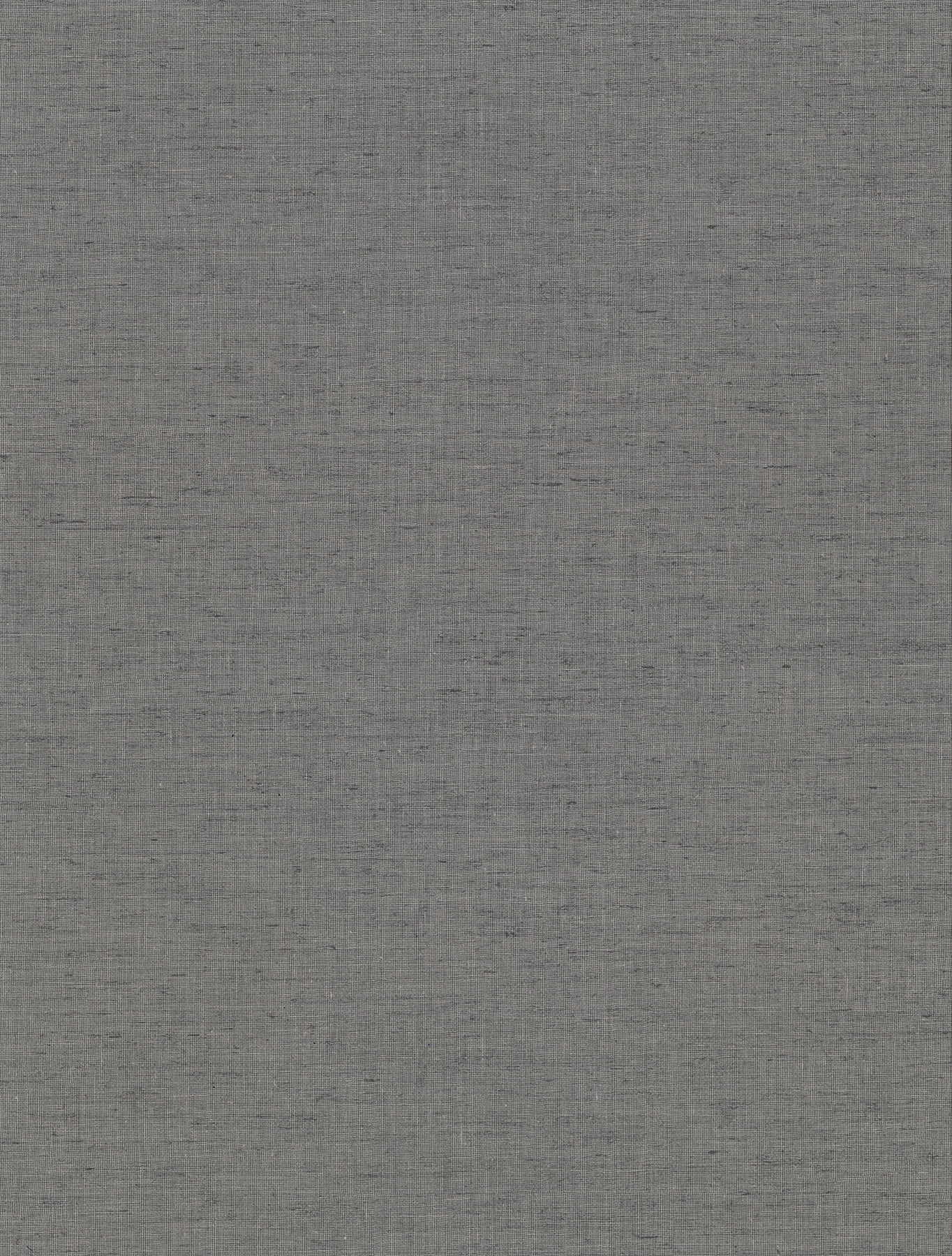Grey Linen Inspired Non-Pasted Vinyl Wallpaper