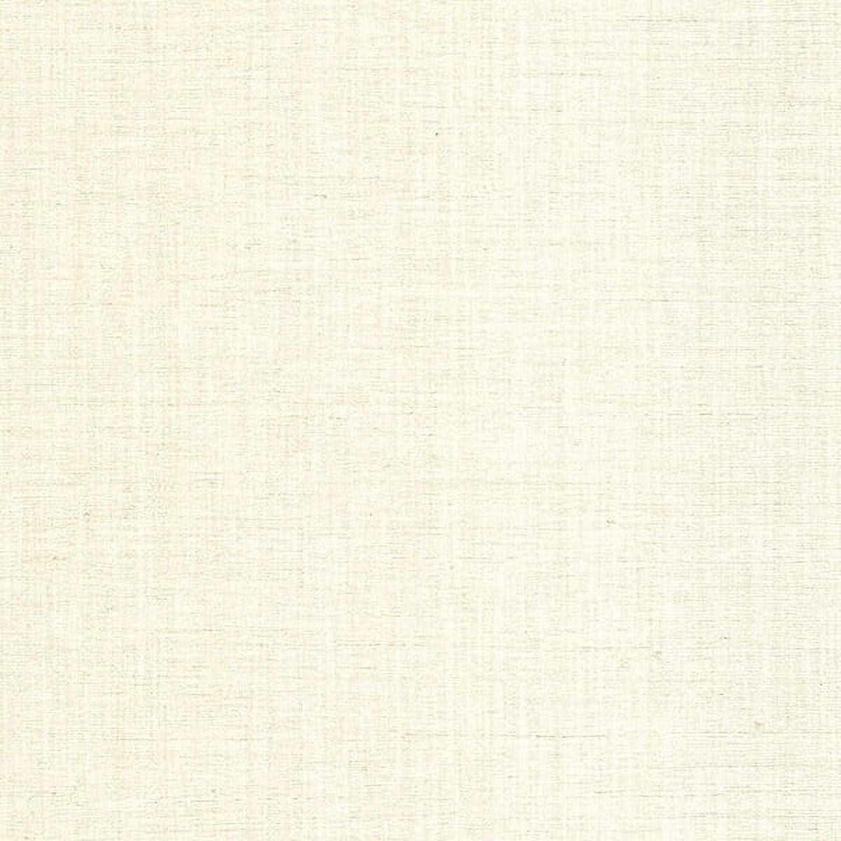 Warner Bondi Cream Grasscloth Texture Wallpaper