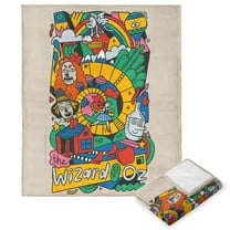 Warner Bros 100 Funky Wiz Kids Silk Touch Throw Blanket