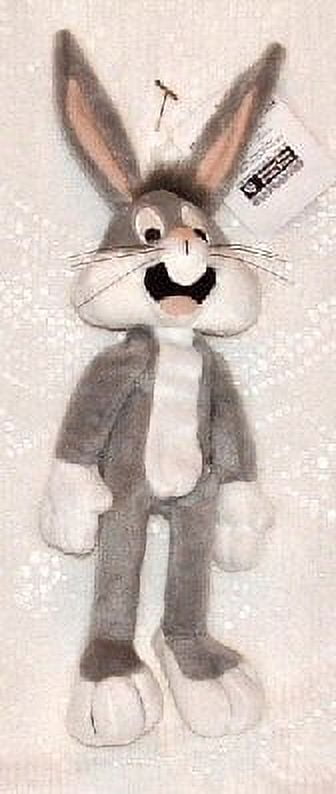Cravate Rare Looney Tunes Bugs Bunny Foot - Largeur 9cm, 100% Soie (1998) - Occasion Parfait état