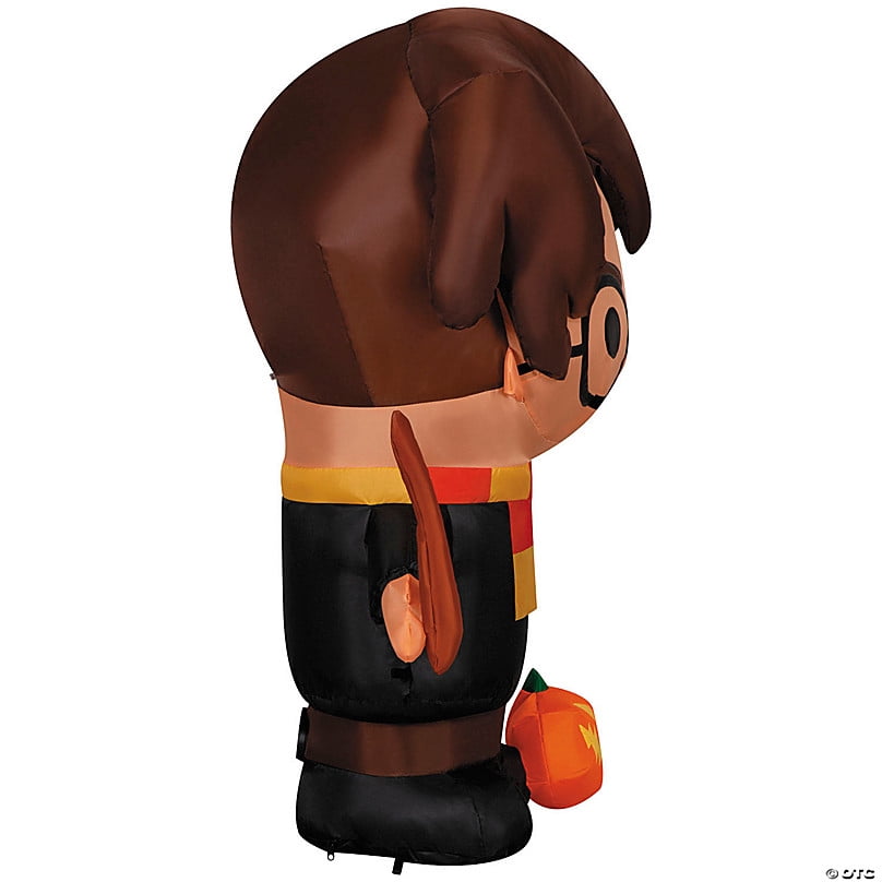 Harry Haddock Inflatable Harry Potter Halloween Inflatable with Pumpkin - Orange Small - Walmart.com