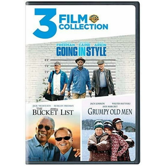 Warner Bros. 3FF: Going in Style, The Bucket List, Grumpy Old Men (DVD)